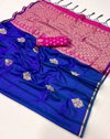 kanthkala Luxe By Rajtex Two Tone Satin Saree Wholesalers In Delhi